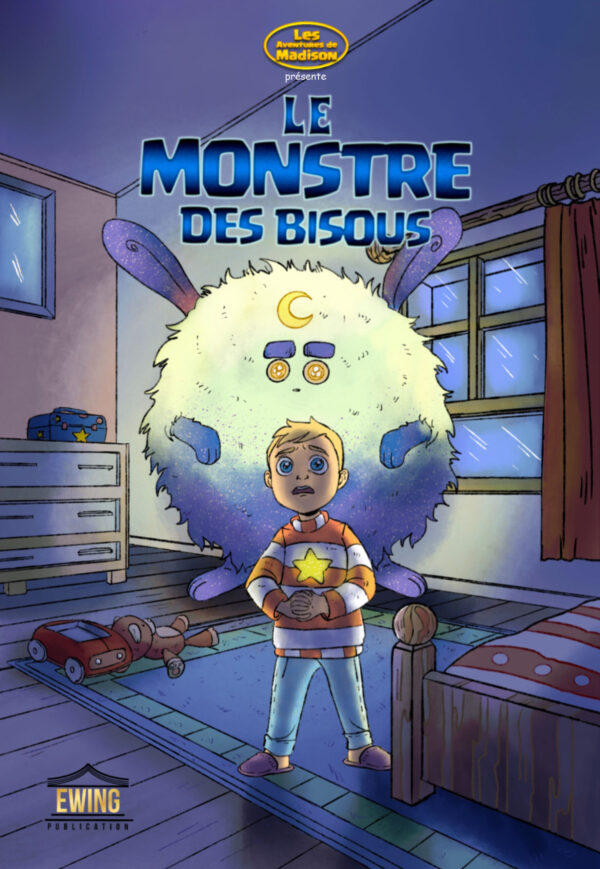 Le Monstre des Bisous - 1ère de couverture